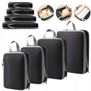 Kompresyjne Kostki Do Pakowania, Do Walizek, Rozszerzalny Organizer, Lekkie