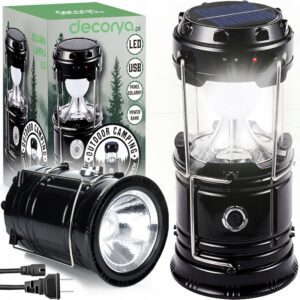 Składana Lampka Turystyczna z Powerbankiem