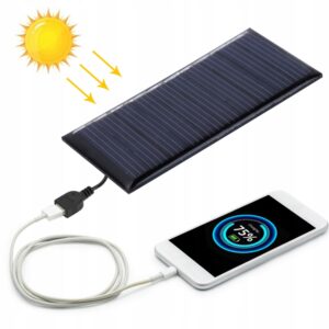 Solarny Zestaw Powerbank z Dwoma Panelami