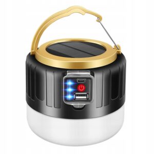 Solarny Zestaw Świateł Namiotowych