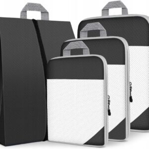 Torby Kompresyjne Do Pakowania Ubrań Organizery Podróżne x3 Torba Na Buty Torby Kompresyjne Do Pakowania Ubrań Organizery Podróżne x3 Torba Na Buty