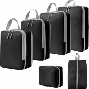 Torby kompresyjne organizer do walizki mocne 6 szt