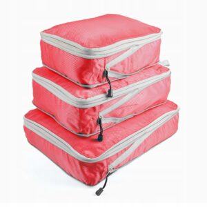 Torby Organizery Kompresyjne Podróżne do Ubrań x3