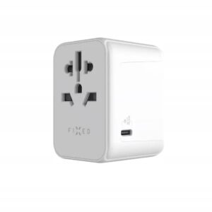 Uniwersalny Adapter Podróżny Fixed Voyager z Ładowarką Usb-c i 2xUSB-A