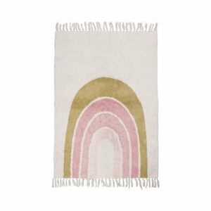 Tapis Petit Dywanik dziecięcy rainbow cream pink