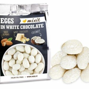 Eggs in white - Kokosowe Mixit jajeczka do kieszeni