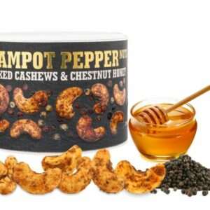 Kampot Pepper Nuts - pieczone orzechy z miodem i pieprzem Kampot