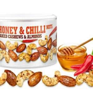 Chilli Mix Nuts - pieczone orzechy z miodem i chili