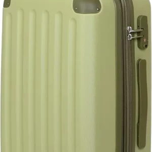 Bagaż podręczny, walizka z twardą obudową z rozszerzeniem, walizka podróżna na kółkach, 4 podwójne kółka, 54 cm, 41 l, uchwyt wysuwany, TSA, Kiwi, Kiwi, 54 cm, Walizka