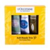 L´occitane Zestaw Migdałowy Ekskluzywny - Trio podróżnych kremów do rąk 90 ml