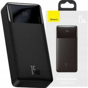 Powerbank Baseus Bipow Digital Display PPBD050101 20000mAh 15W Pd 3A 2x Usb