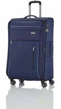 Duża walizka niebieska Travelite Capri 76cm